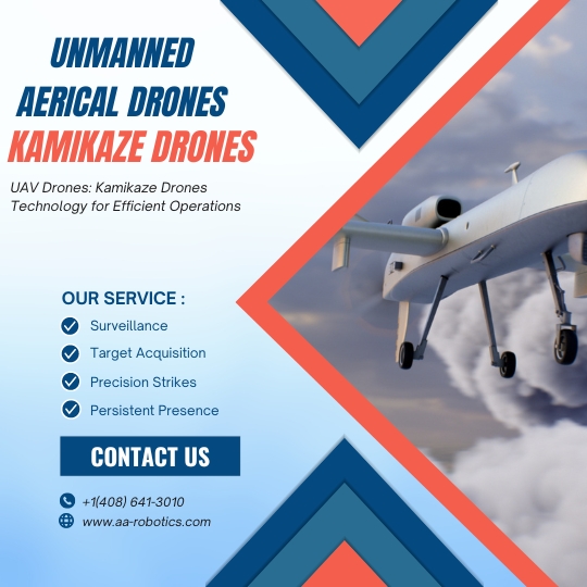 UAV Drones: Kamikaze Drones Technology for Efficient Operations